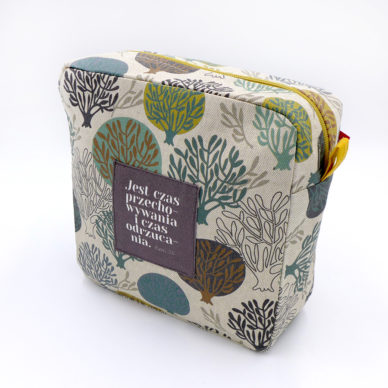Kosmetyczka mała - drzewa "Jest czas..."