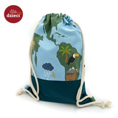 Plecak DZIECIĘCY - mapa