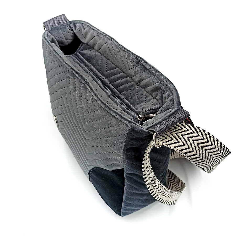 Torba listonoszka – grafitowy ogród Forest Forever - obrazek 3