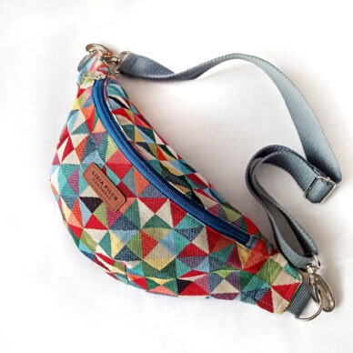 Nerkotorebka roz. L - kolorowe trójkąty