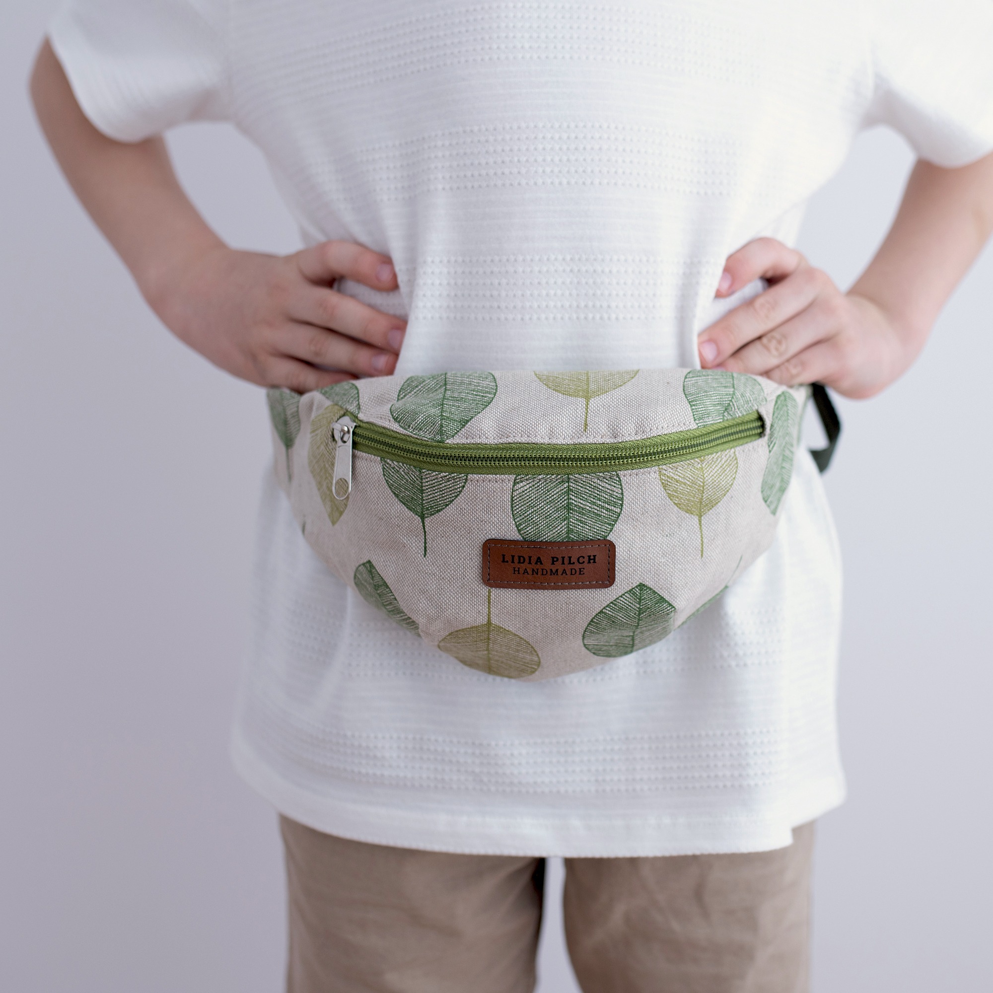 Nerka MINI roz. S - jasne liście - obrazek 10