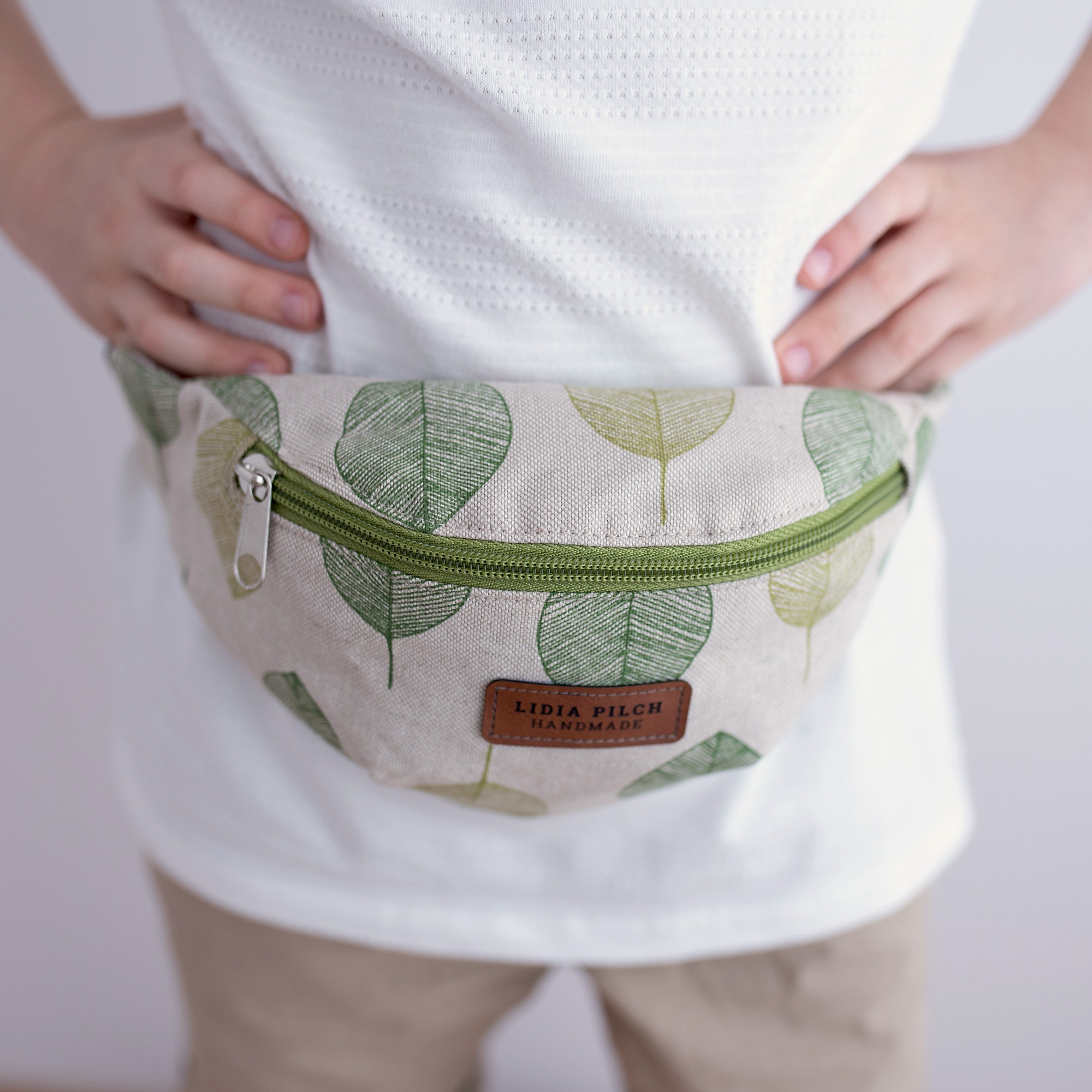 Nerka MINI roz. S - jasne liście - obrazek 11