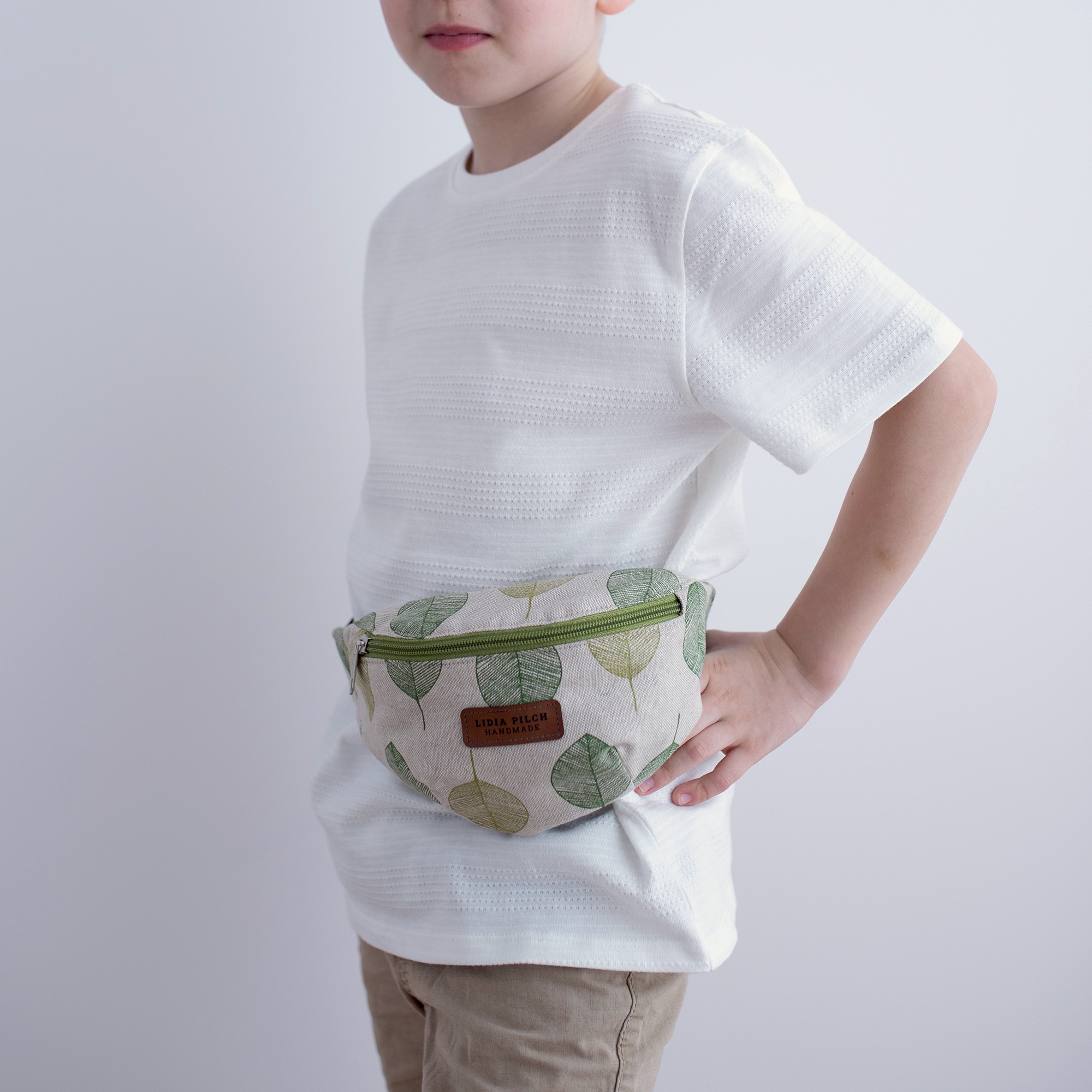 Nerka MINI roz. S - jasne liście - obrazek 6