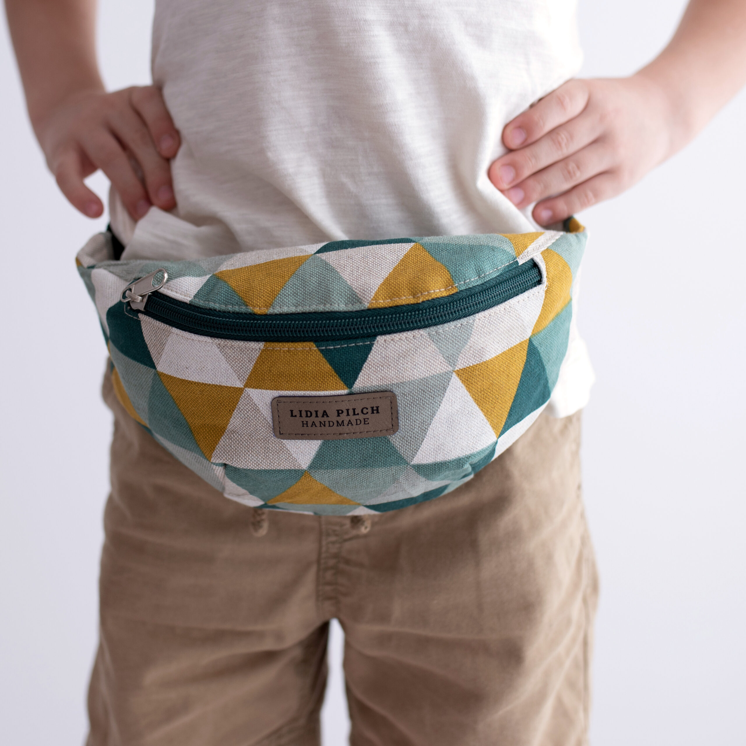 Nerka MINI roz. S - trójkąty - obrazek 2