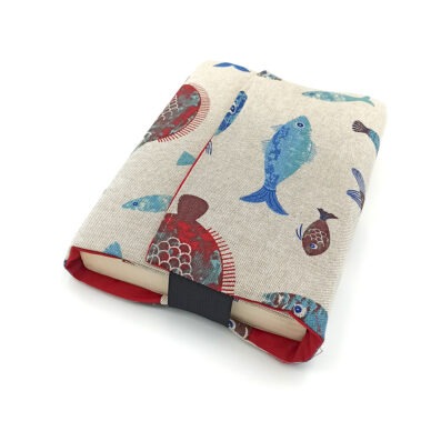 Okładka uniwersalna A5 - ryby V2