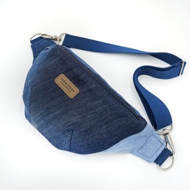 Nerkotorebka roz. L - kompozycja z jeansu V1