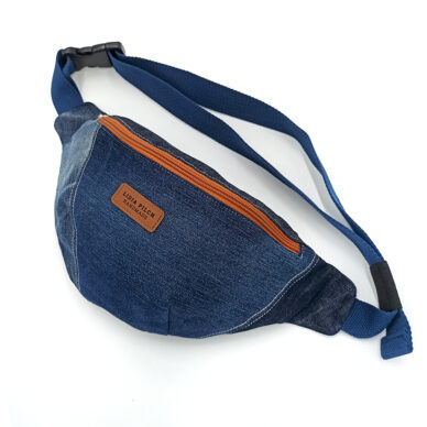 Nerkotorebka roz. L - kompozycja z jeansu V2