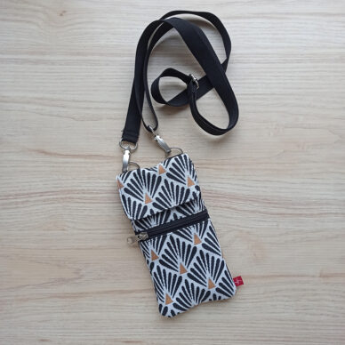 Torebka mini na telefon - wachlarze