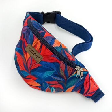 Nerka roz. M - błękit z czerwienią