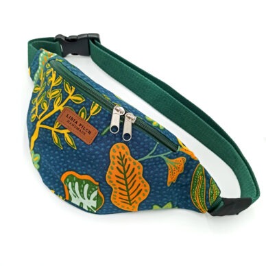 Nerka roz. M - żółte liście na granacie