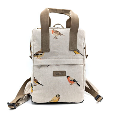 Mały plecak miejski - ptaki