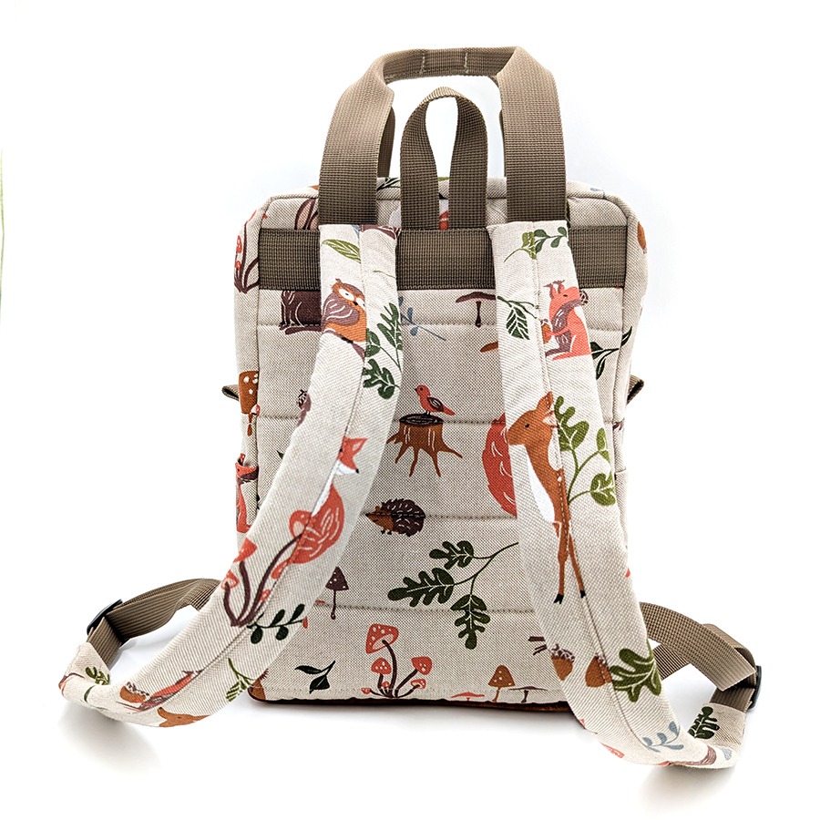 Mały plecak miejski - leśna przygoda - obrazek 3