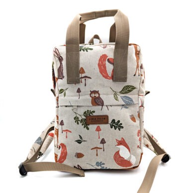 Mały plecak miejski - leśna przygoda