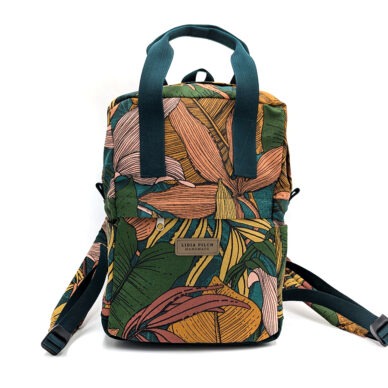 Mały plecak miejski - dżungla