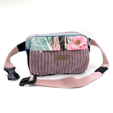 Nerka prostokątna - róż z miętą