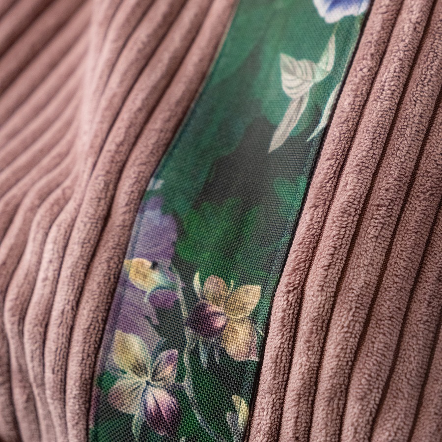 Torba na ramię - brudny róż - obrazek 13