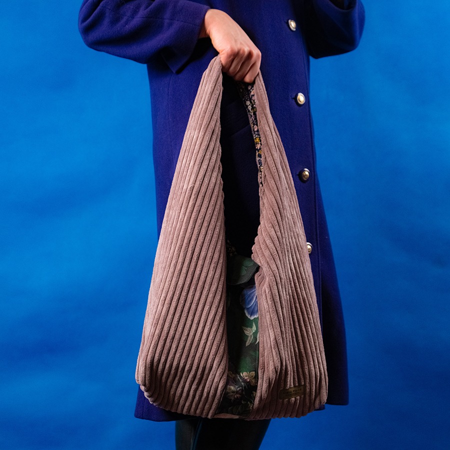 Torba na ramię - brudny róż - obrazek 4