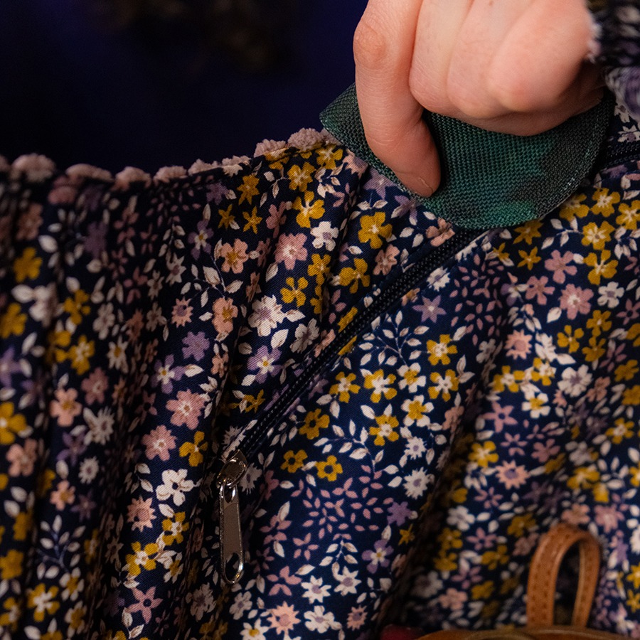 Torba na ramię - brudny róż - obrazek 11