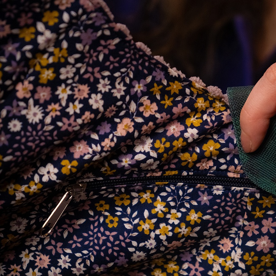 Torba na ramię - brudny róż - obrazek 12