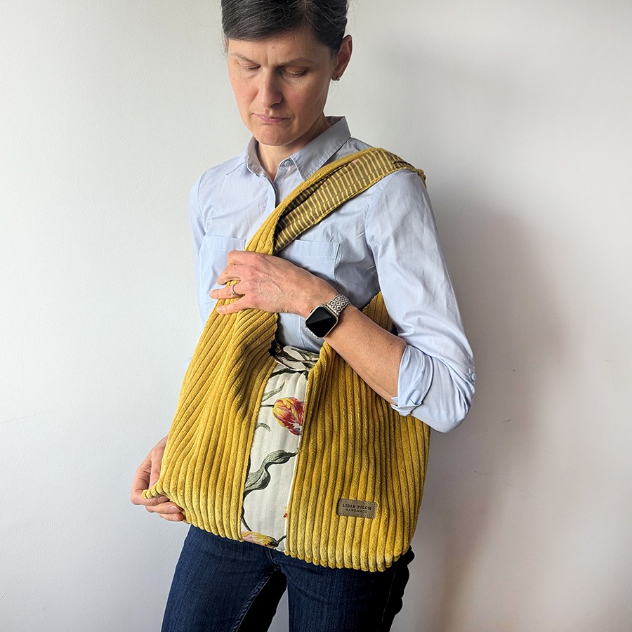 Torba na ramię - żółta - obrazek 8