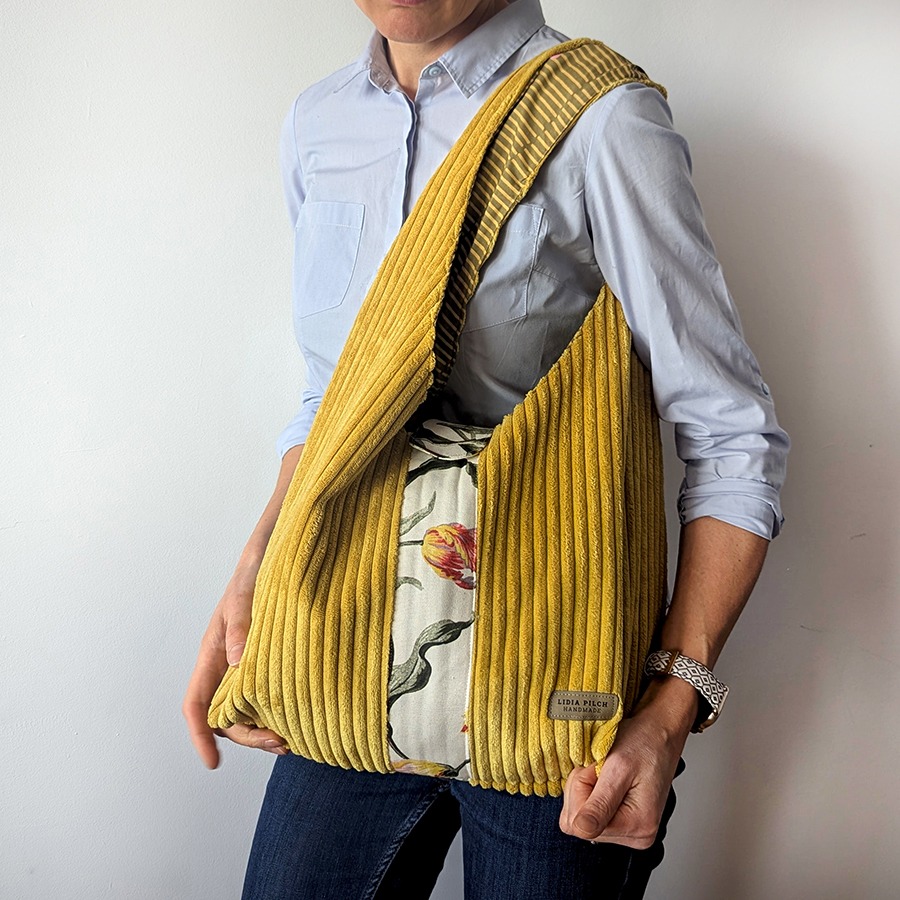 Torba na ramię - żółta - obrazek 11