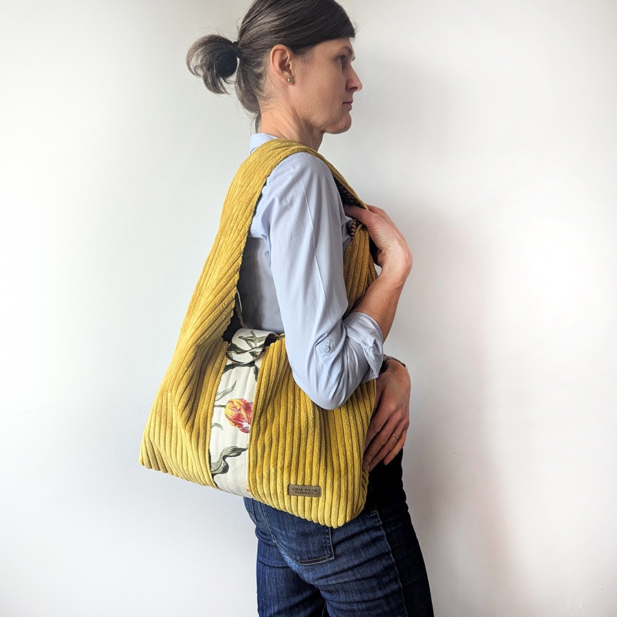 Torba na ramię - żółta - obrazek 9