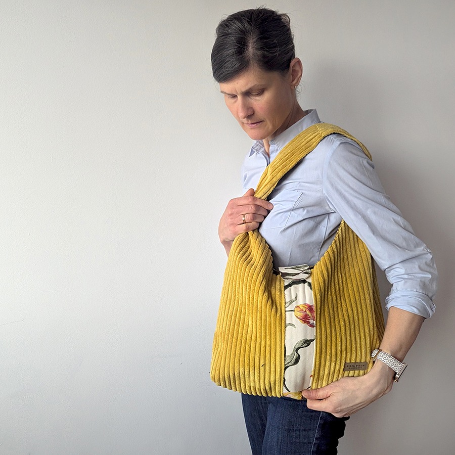 Torba na ramię - żółta - obrazek 7