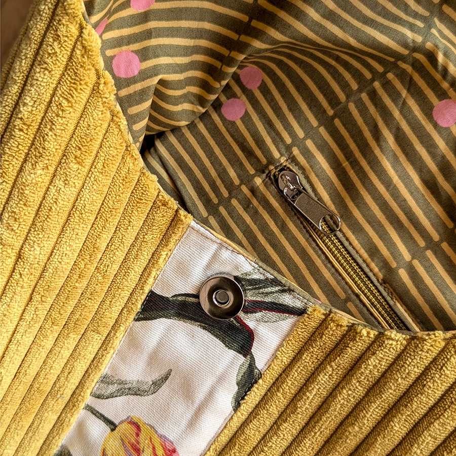 Torba na ramię - żółta - obrazek 12