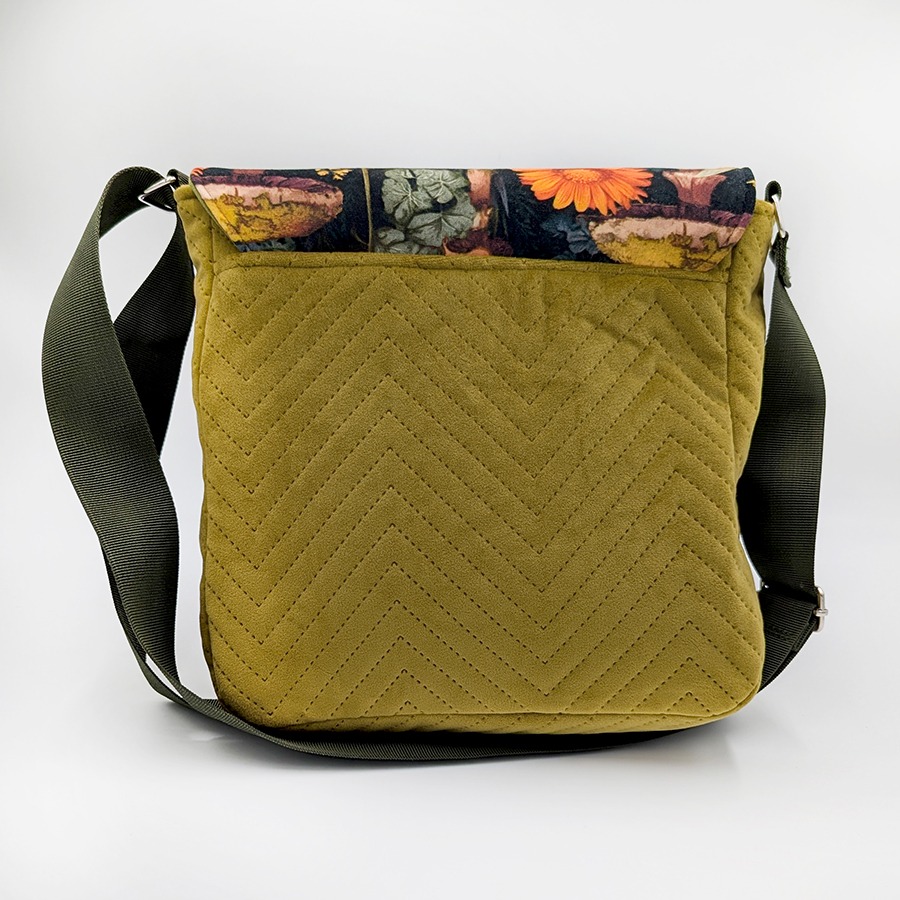 Torba listonoszka – musztarda z grzybami - obrazek 2