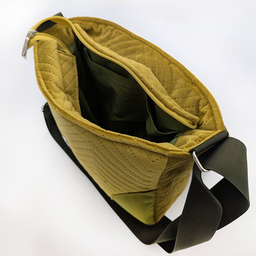 Torba listonoszka – musztarda z grzybami - obrazek 4