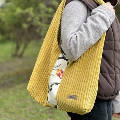 Torba na ramię - żółta