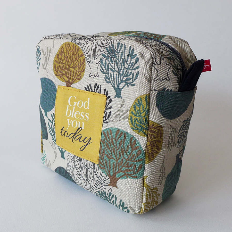 Kosmetyczka mała - drzewa