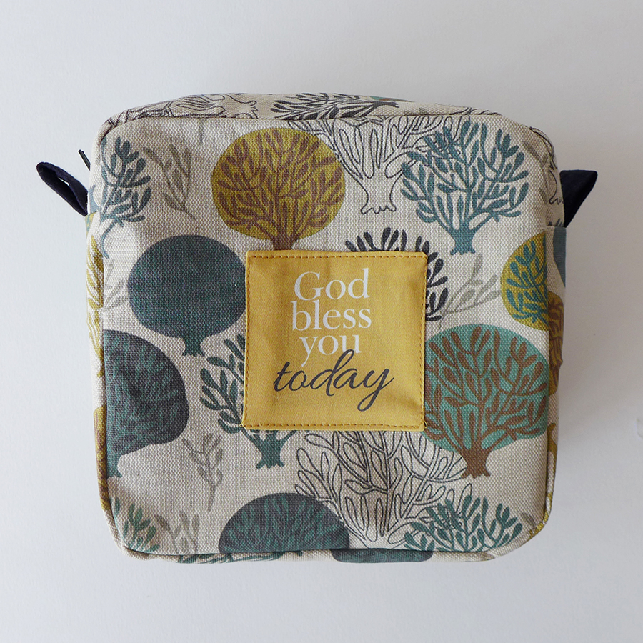 Kosmetyczka mała - drzewa - obrazek 2