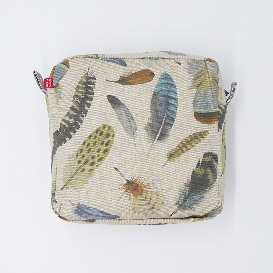Kosmetyczka mała - pióra - obrazek 3